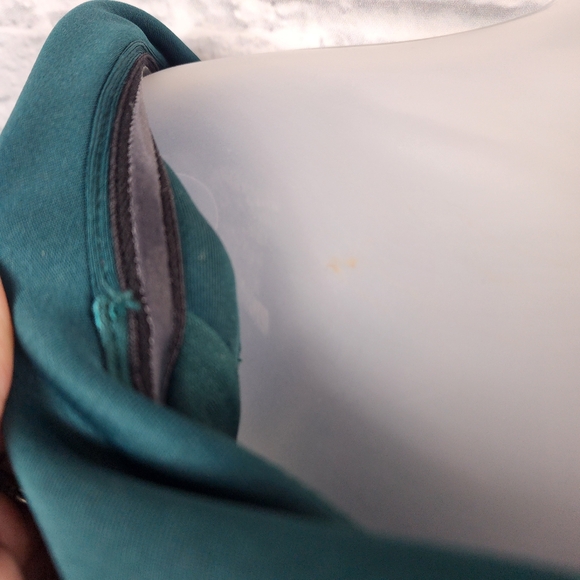 Xscape Evenings Long Scuba Off-The-Shoulder Dress - Picture 4 of 14